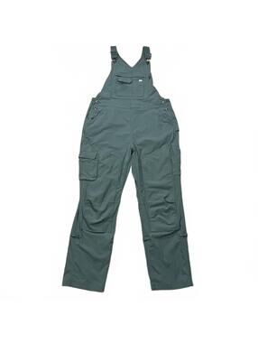 Duluth Womens Heirloom Gardening Bib Overalls Green Size Large